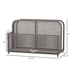Rattan Storage Basket - Not Shipped On Weekends