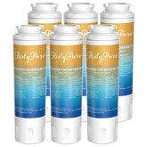 6 Pack Refrigerator Water Filter Replacement For EDR4RXD1, EveryDrop Filter 4, Maytag UKF8001AXX-750, UKF8001AXX-200, 46-9006, Puriclean II, WD-F07