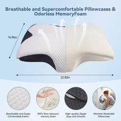 PU Airplane-shaped Travel And Office Neck Pillow - A Portable, Beautiful, Practical And Comfortable Essential For Relieving Travel Fatigue