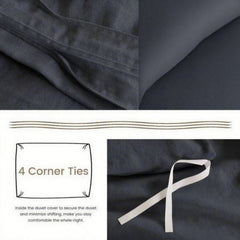 Serta Simply Clean Pleated Duvet Cover