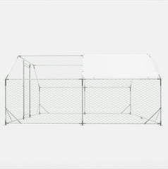 10x13 Foot Flat Top Chicken Coop