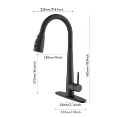 Kitchen Faucet With Pull-down Spray