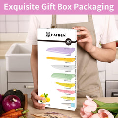 30 Piece Knife Set With Kitchen Cutting Board