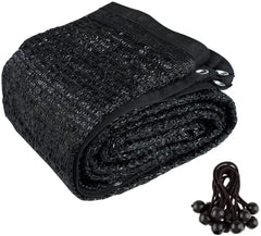 High-Strength Anti-Aging Black Shade Net (Ready-Made) , Universal For Sun Protection, Rain Shelter, Dust Prevention And Bird Deterrence
