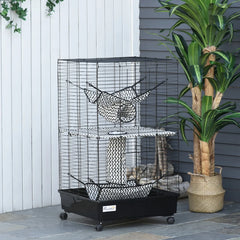 Small Animal Cage Rolling Big Ferret Cage
