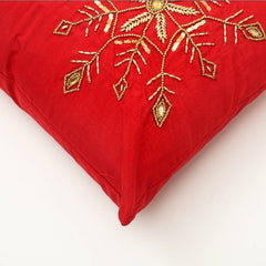 Soft And Fashionable Polyester Wooden Pillow With Bead Decoration