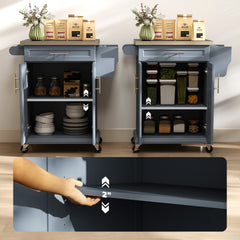 Kitchen Island on Wheels