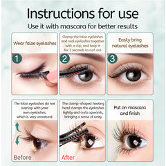 Rechargeable Mini Clip,Type USB Electric Heated Eyelash