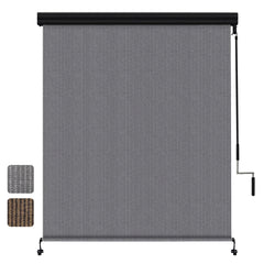 6'X8' Light Grey HDPE Covered Roller Shutter