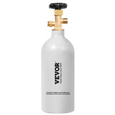 CO2 Tank 2.5 Lbs New Aluminum Alloy Cylinder With CGA320 Valve DOT Approved