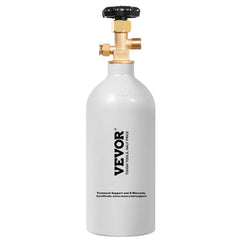 CO2 Tank 2.5 Lbs New Aluminum Alloy Cylinder With CGA320 Valve DOT Approved