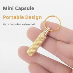 2PCS Stainless Steel Mini Pocket Knife - Leaf-Shaped Portable Capsule Knife With Keychain, Handcrafted Wooden Handle For Outdoor Camping, Fishing & Daily Use