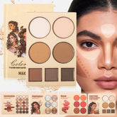 UDAER Beauty Color Bomb 63-Color Makeup Kit - Multi-Function Eyeshadow, Blush, Highlighter & Contour Palette