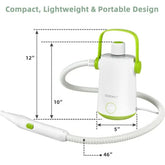 Multipurpose Steam Cleaner High-Temp Steam, 2-3 Bar Pressure, 10.2oz Tank & Continuous Cleaning
