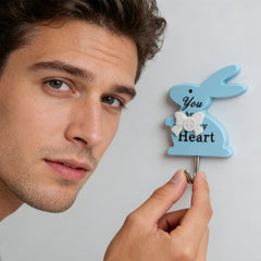 Rabbit Hanging Hook-Blue