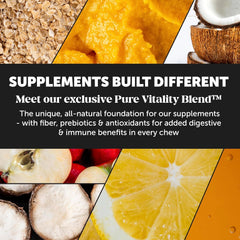 Youmile Omega 3 For Dogs - 120Ct Fish Oil Treats - Allergy & Itch Relief Skin & Coat Supplement - Dry Itchy Skin, Anti Shedding & Hot Spots Treatment - Pet Salmon Oil Chews - Chicken Flavor Dog Vit