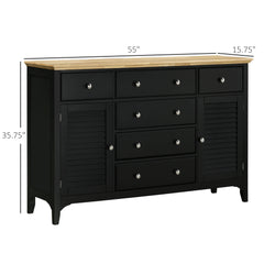 Sideboard Buffet Cabinet with Storage Drawers