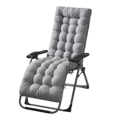 1Pc Chaise Lounger Cushion Recliner Rocking Chair Sofa Mat Deck Chair Cushion Chair Not Inlcuded Standard Type