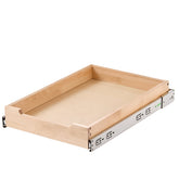 Pull Out Cabinet Organizer Soft Close Slide Out Shelf Wood Drawer 14'W X 21'D