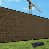 5'X25' Brown HDPE Fence