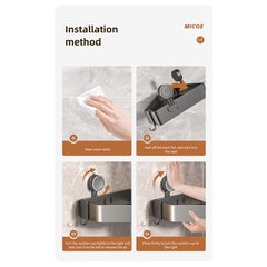 Suction Cup Bathroom Corner Bracket
