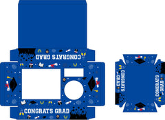 36 Pcs Graduation Movie Night Snack Trays Graduation Dessert Plates Candy Popcorn French Fries Graduation Movie Boxes For Snacks Tray Party Supplies