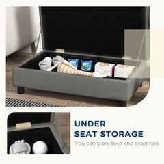 Pet Sofa Dog Sofa for Small Dogs with Storage, Gray