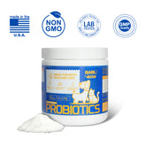 Bark And Meow Probiotics For Dogs & Cats 7 Tailored Strains Prebiotics, Pumpkin & Carrot 5 Billion CFU Scoop Human-Grade, Non-GMO, Vet-Approved, Made In USA, Gut & Immune Support