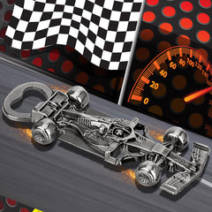Exquisite Racing Bottle Opener,Meticulously Designed And Made Of Durable Materials, Perfect For Opening Bottles During Sports Events, Parties, Or At Home. Includes A Black Drawstring Bag.