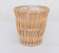 Handmade Willow Wicker Planter Basket Boho Rustic Home Decor