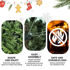 PVC Christmas Tree, Christmas Decorations, Green