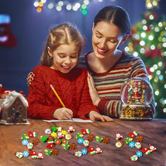 150 Pcs Christmas Cute Small Animal Erasers Bulk, Mini Erasers, Desk Pets, Christmas Pencil Erasers, Socks Santa Snowflakes Gift Filling Homework School Classroom Rewards Prizes Clearance