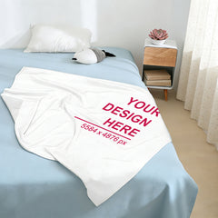 40x30 Inch, Flannel Blanket - Horizontal Style