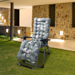 1Pc Chaise Lounger Cushion Recliner Rocking Chair Sofa Mat Deck Chair Cushion Chair Not Inlcuded Standard Type