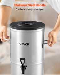 Ice Tea Dispenser 4 Gal/15L For Iced Tea Juice Coffee 304 Stainless Steel