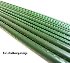 10PC Dark Green Solid Plastic Rods - DIY Craft Material, Support Sticks, Garden Tying Poles, Plant Binding Stakes