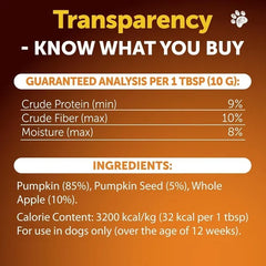 Pumpkin Powder For Dogs Digestive Support 16 OZ Fiber Supplement For Constipation For Gut Healthy Skin Digestion Glands Firm Stool Poop Anti Diarrhea Gas Relief