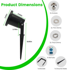 1Pc Outdoor Laser Projector Light Red And Green Projection Light With 3 Modes 12 Speeds 6Hrs Timer IP44 Waterproof Firefly Landscape Light For Christmas Halloween Holiday New Year