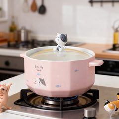 Cartoon Cat Noodles Bowl 850M-Cat