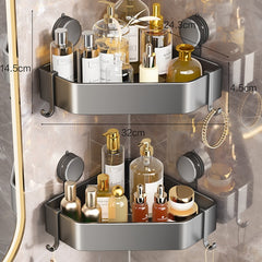Suction Cup Bathroom Corner Bracket