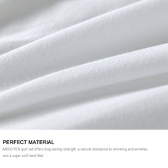 3-piece Set Of Simple And Fresh Blue And White Floral Duvet Cover, Polyester Bedroom Decoration Bedding Set Twin Full Queen King Size