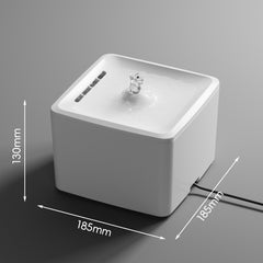 Ultra Silent Circulating Pet Drinking Fountain, 3800ML Large Volume, USB Powered Easy Clean Water Bowl For Kittens Puppies