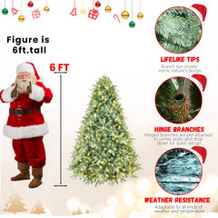 PE, PVC Christmas Tree, Green
