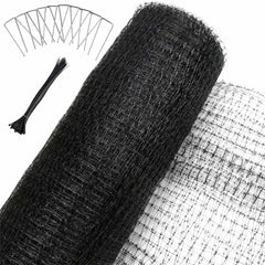 7.5ft*65ft Plastic Deer Netting Offers High-strength Protection Against Deer Intrusion, Suitable For Yards, Farmlands, And Gardens.