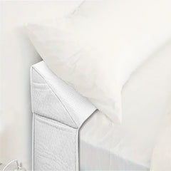 Air Layer Wedge Pillow-white