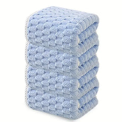 Waffle Ultra-soft Bath Towel 4/1pc, Super Absorbent And Quick-drying Adult Ultra-fine Fiber Towel, Quick-drying Textured Towel, Soft Spa And Fitness Travel Towel, Durable, Suitable For Daily Use