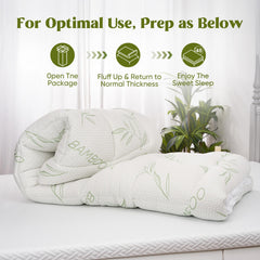 Skin-friendly Bamboo Fiber Waterproof Fitted Sheet - A Must-have For Mattress Protection Super Soft To The Touch