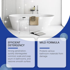 Clean Guest Bathroom Foam Cleaner Spray Multi-function Bathroom Bathtub Foam Cleaner To Remove Stains And Dirt