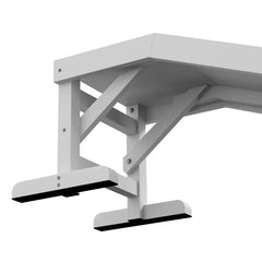 PawHut Pet Ramp For Dogs & Cats With Non-Slip Carpet, White