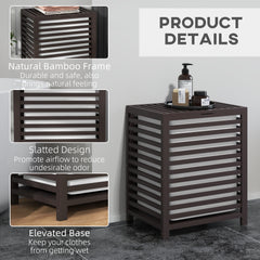55 L Laundry Basket with Lid